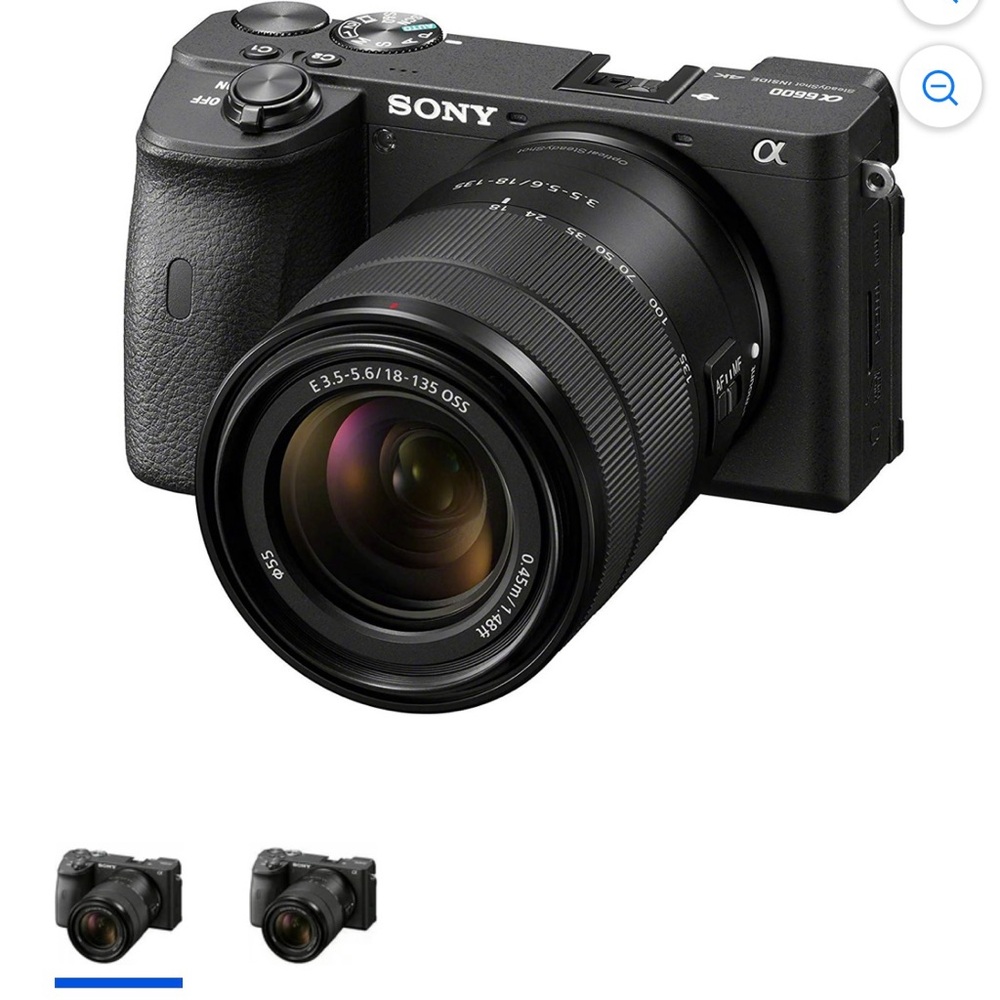 Sony A6600 Alpha Black Mirrorless Camera